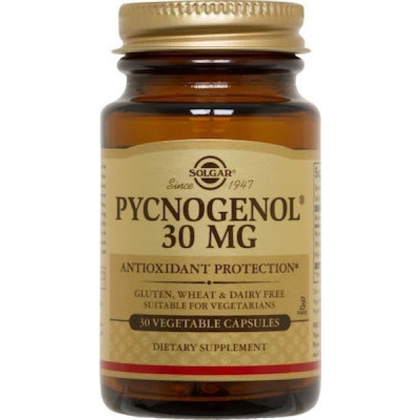 SOLGAR Pycnogenol 30mg 30 V.Caps