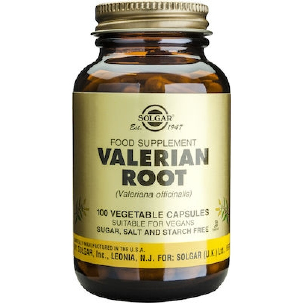SOLGAR Valerian Root, 100veg.caps