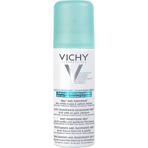 VICHY Deodorant 48hr Anti-Transpirant Spray 48ωρη Αποσμητική Φροντίδα, 125ml