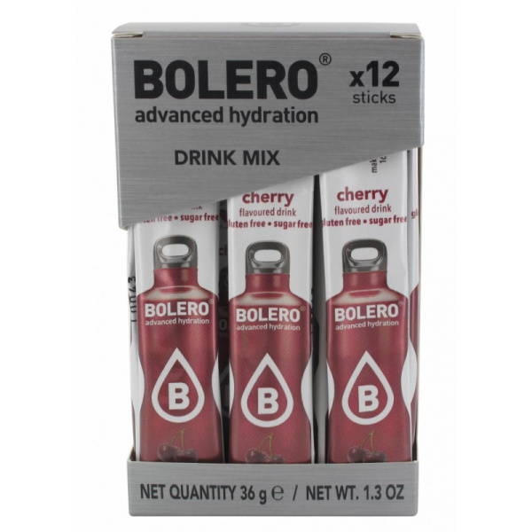 BOLERO Κεράσι - Χυμός σε σκόνη για 0,5L (Κουτί των 12) x3gr