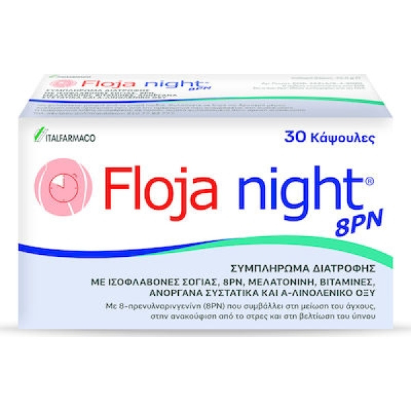 ITALFARMACO Floja Night 8PN, 30caps
