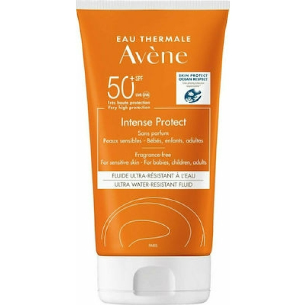 AVENE Intense Protect Αντηλιακό για Ευαίσθητο Δέρμα για Πρόσωπο & Σώμα Χωρίς Άρωμα SPF50+, 150ml
