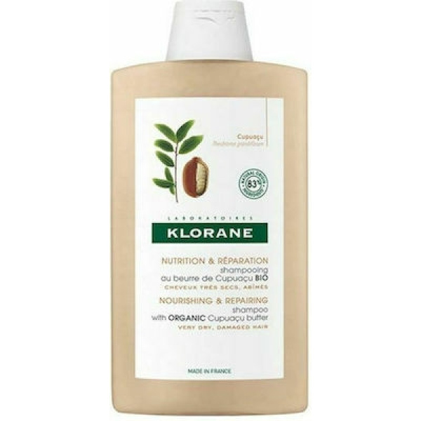 KLORANE Shampoo With Cupuacu Butter Σαμπουάν για Πολύ Ξηρά Μαλλιά με Βούτυρο Κουπουασού 200ml