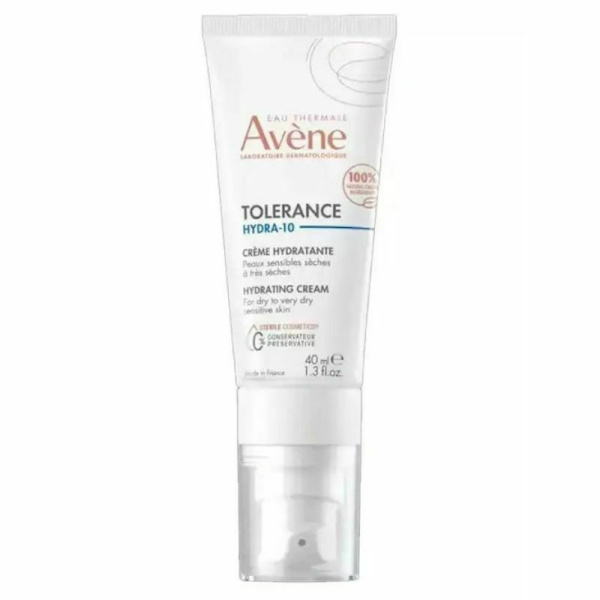 AVENE Tolerance Hydra 10 Creme για Ξηρό-Πολύ Ξηρό Δέρμα, 40ml