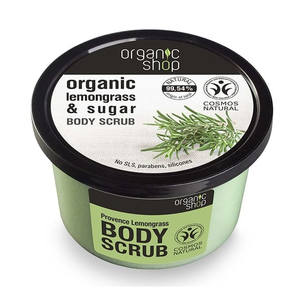 ORGANIC SHOP Body Scrub Provence Lemongrass Απολεπιστικό Σώματος, 250ml
