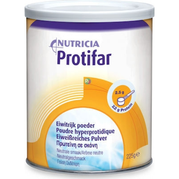 NURICIA Protifar Υπερπρωτεϊνικό Θρεπτικό Σκεύασμα σε μορφή σκόνη, 225gr