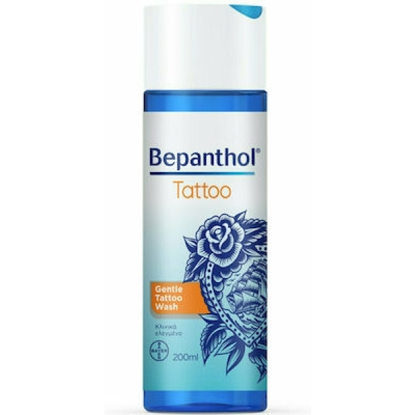 BEPANTHOL Gentle Tattoo Wash Απαλό Καθαριστικό για Δέρμα με Τατουάζ, 200ml