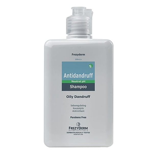 FREZYDERM Antidandruff Shampoo Σαμπουάν κατά της Λιπαρής Πιτυρίδας, 200ml