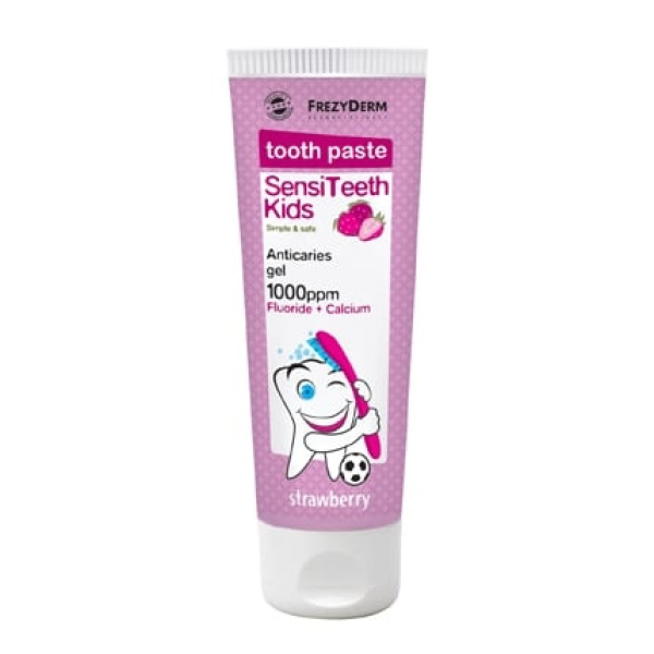 FREZYDERM SensiTeeth Kids Toothpaste Παιδική Οδοντόκρεμα 1.000ppm, 50ml