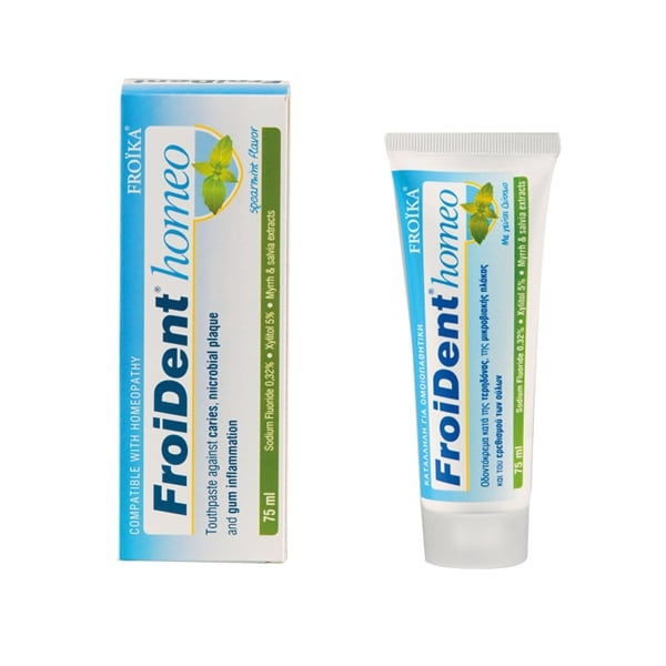 FROIKA Froident Homeo Toothpaste Δυόσμος 75ml