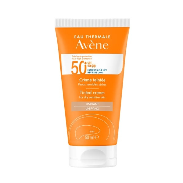 AVENE Soins Solaire Cream Teintee SPF50+ Αντιηλιακή Κρέμα Προσώπου με Χρώμα, 50ml