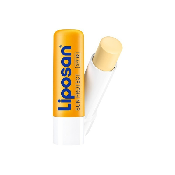 LIPOSAN Sun Protect SPF30 Περιποιητικό Lip Balm με Αντιηλιακό Δείκτη Προστασίας χωρίς Χρώμα, 4.8gr