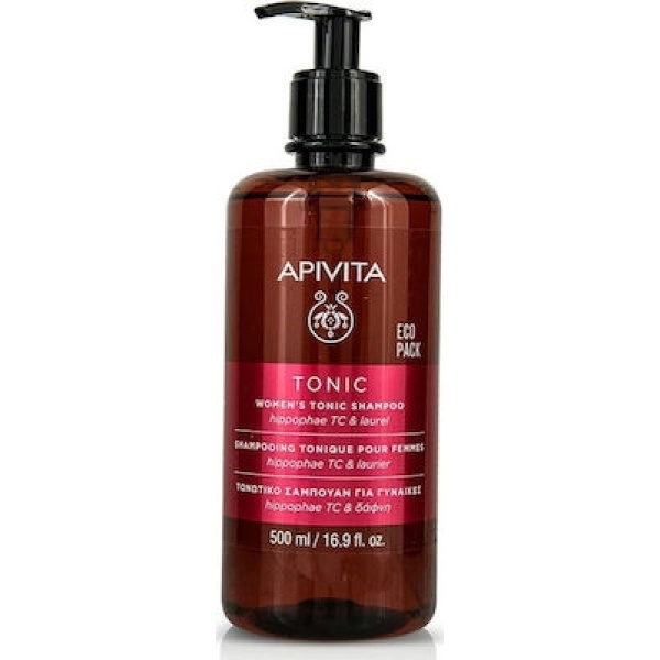 APIVITA Women's Tonic Shampoo Τονωτικό Σαμπουάν Κατά της Τριχόπτωσης για Γυναίκες με Hippophae TC & Δάφνη 500ml