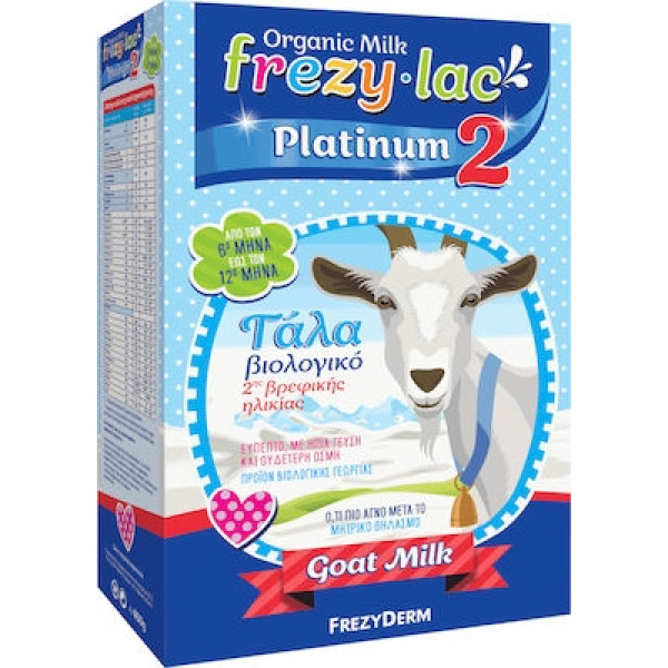FREZYDERM FREZYLAC Platinum 2 Βιολογικό Γάλα Κατσίκας 400gr
