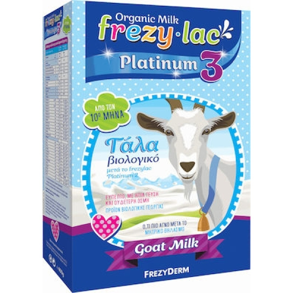 FREZYDERM FREZYLAC Platinum 3 Βιολογικό Γάλα Κατσίκας 400gr