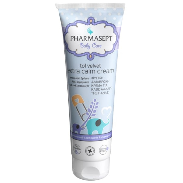 PHARMASEPT Tol Velvet Baby Extra Calm Cream Κρέμα για την Αλλαγή της Πάνας, 150ml