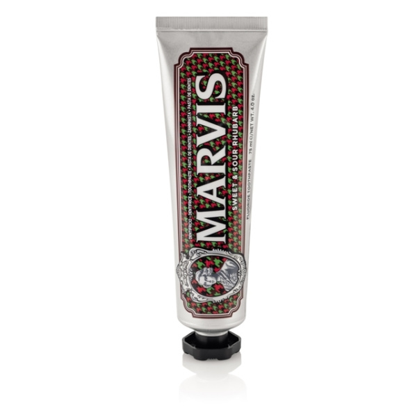 MARVIS Sweet and Sour Rhubarb Mint Toothpaste Οδοντόκρεμα με Γλυκό & Ξινό Ραβέντι, 75ml