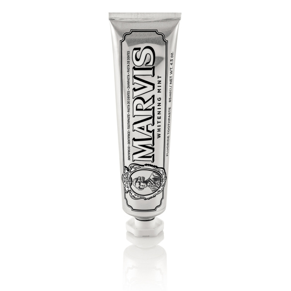 MARVIS Whitening Mint Toothpaste Οδοντόκρεμα με Γεύση Μέντας, Ιδανικη για Λευκανση, 85ml