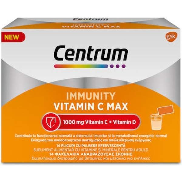 CENTRUM Immunity Vitamin C Max, 14sachets