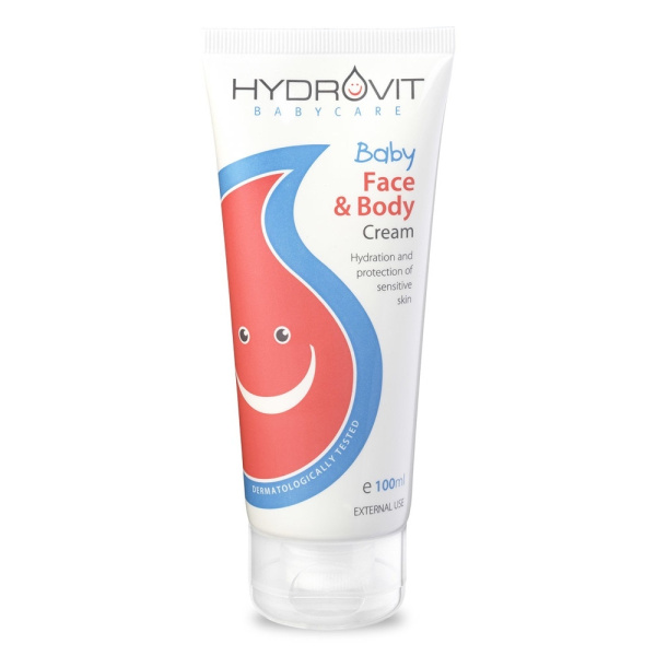 HYDROVIT Baby Face & Body Cream Βρεφική Ενυδατική & Προστατευτική Κρέμα για Πρόσωπο & Σώμα 100ml