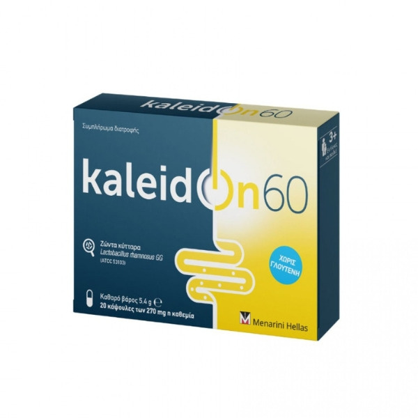 MENARINI Kaleidon 60 Προβιοτικά Lactobacillus Rhamnosus GG, 20caps
