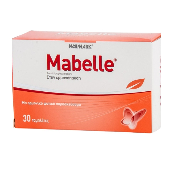 WALMARK Mabelle Συμπλήρωμα Διατροφής για την Αντιμετώπιση της Εμμηνόπαυσης, 30tabs
