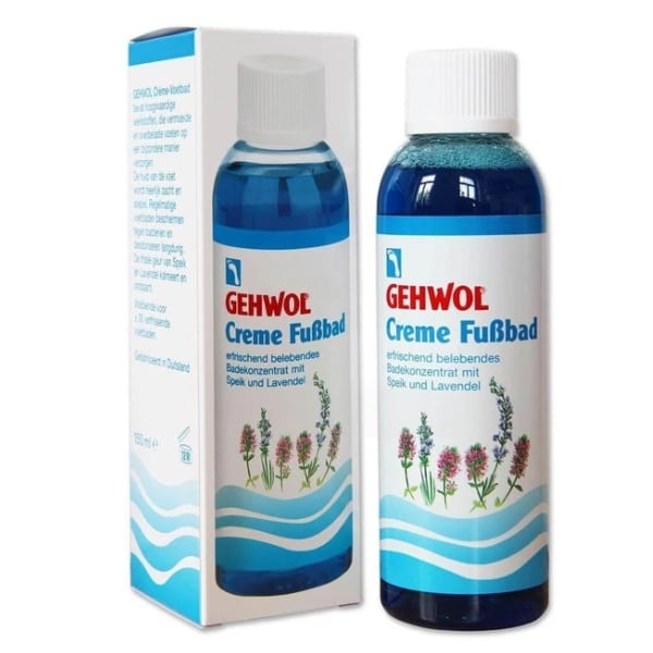 GEHWOL Cream Footbath Χαλαρωτικό Κρεμώδες Ποδόλουτρο, 150ml