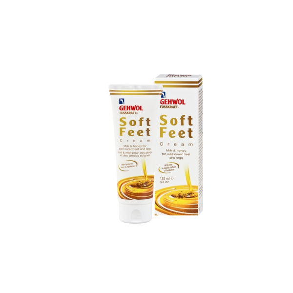 GEHWOL Fusskraft Soft Feet Cream Κρέμα Περιποίησης Ποδιών με Μέλι & Γάλα, 125ml