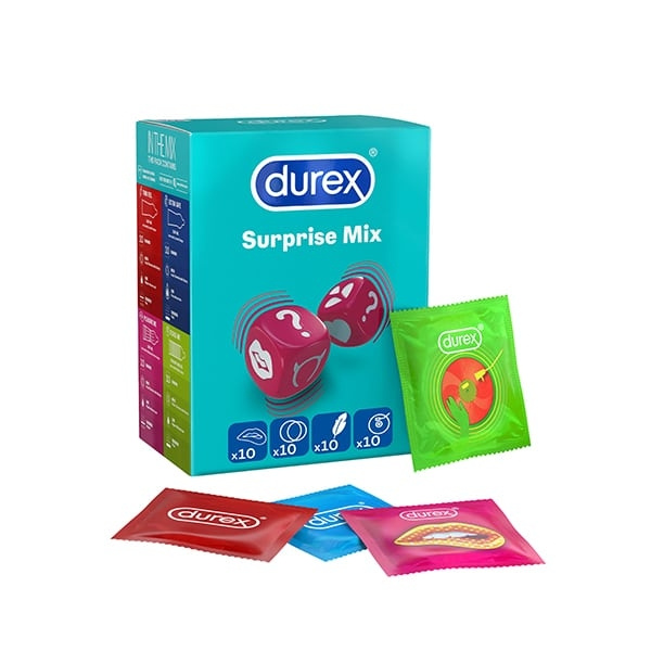 DUREX Surprise Me Variety Box Ποικιλία Προφυλακτικών, 40τεμ