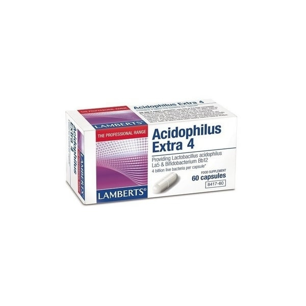 LAMBERTS Acidophilus Extra 4 (Milk Free) Προβιοτικό Σκεύασμα, 30caps