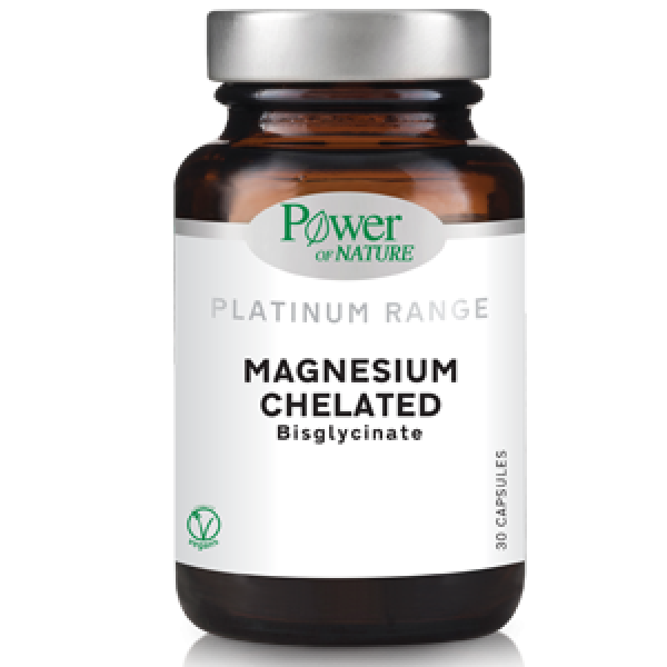 POWER OF NATURE Magnesium Chelated Bisglycinate 30caps