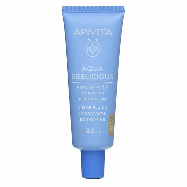 APIVITA Aqua Beelicious Ενυδατική Κρέμα Προσώπου Ημέρας με Χρώμα SPF30, 40ml