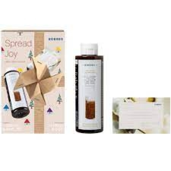 KORRES Set Spread Joy Hair + Body Dailies Shampoo For Thin - Fine Hair Rise Proteins and Linden Σαμπουάν για Λεπτά - Αδύναμα Μαλλιά με Πρωτείνες και Τίλιο 250ml + Butter Soap Pure Cotton Σαπούνι Σώματος Αγνό Βαμβάκι 150gr
