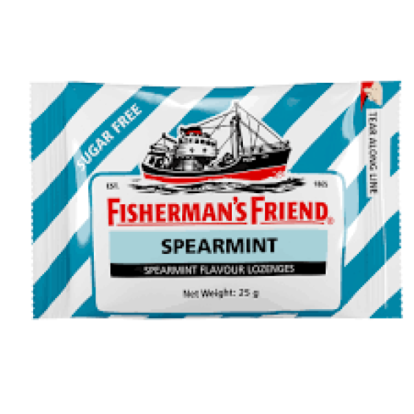 FISHERMAN'S FRIEND Καραμέλες με Γεύση Δυόσμου Χωρίς Ζάχαρη 25gr