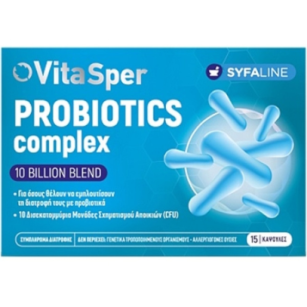 VITASPER Probiotics Complex 15caps
