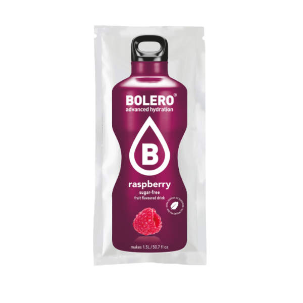 BOLERO Raspberry-Χυμός σε Σκόνη  xωρίς Ζάχαρη 9gr