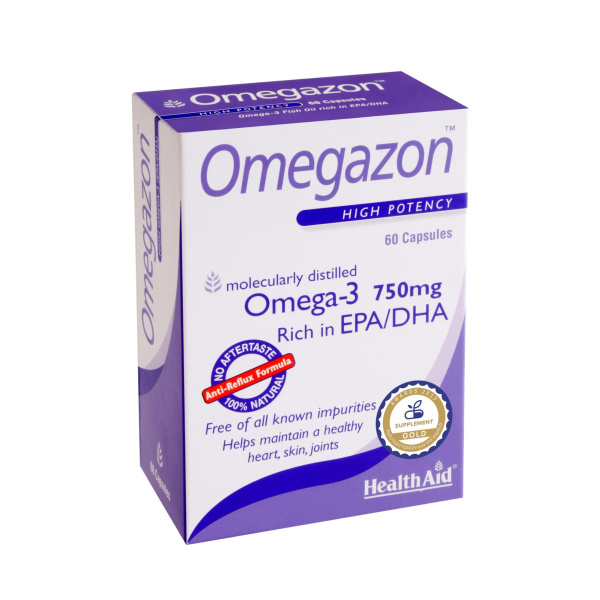 HEALTH AID Omegazon, 750 mg 60caps