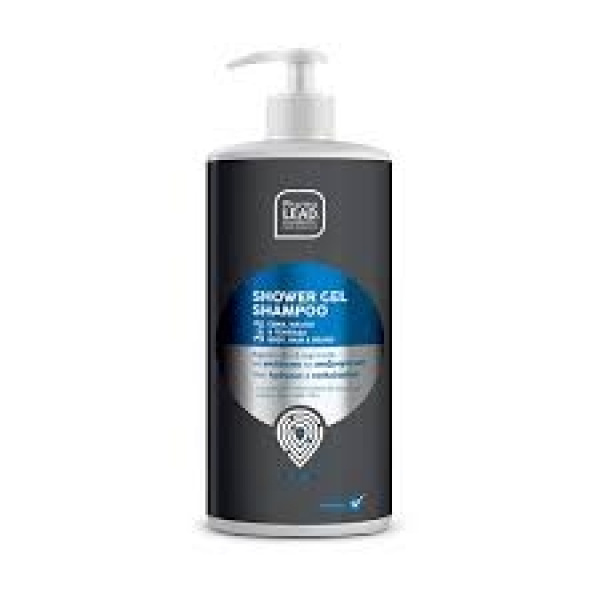 PHARMALEAD Shower Gel Shampoo For Men 3 in1 Σαμπουάν - Αφρόλουτρο για Σώμα, Μαλλιά & Γενειάδα, 1lt