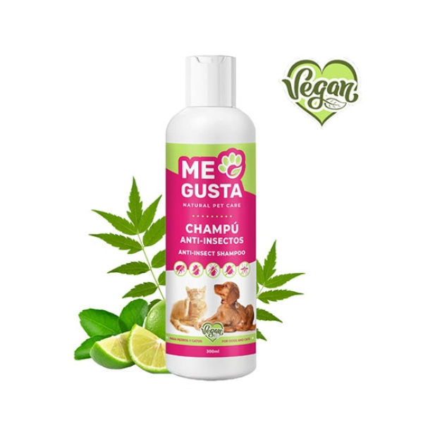 ME GUSTA ANTI-INSECT SHAMPOO FOR DOGS&CATS 300ML