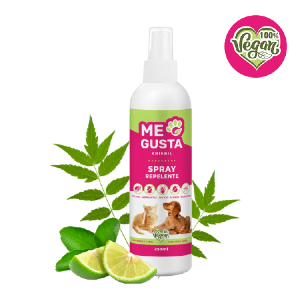 ME GUSTA REPELLENT SPRAY FOR DOGS&CATS 250ML