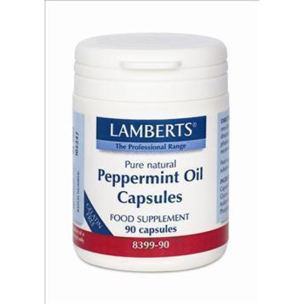LAMBERTS Peppermint Oil 100mg 90CAPS