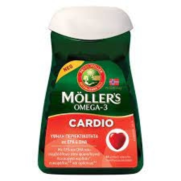 MOLLER'S Omega-3 Cardio, 60caps