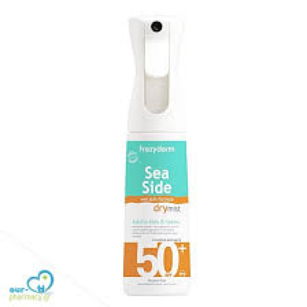 FREZYDERM Sea Side Dry Mist SPF50+ Αντηλιακό Spray Σώματος Πολύ Υψηλής Προστασίας, 300ml