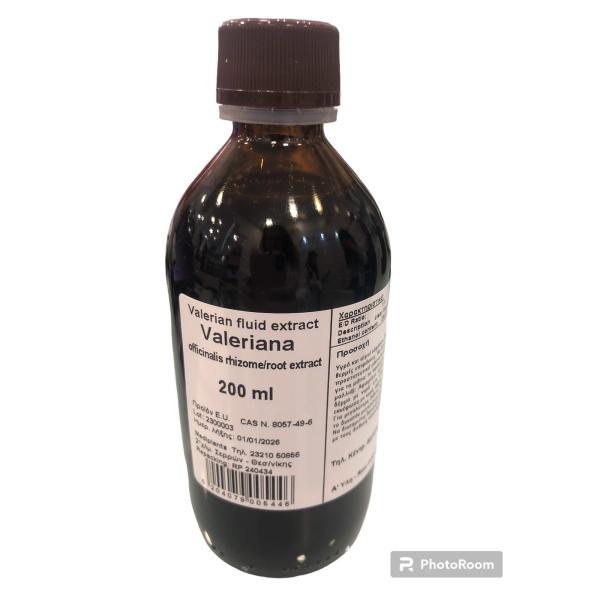 MEDIPLANTS valeriana fluid extract 200ml