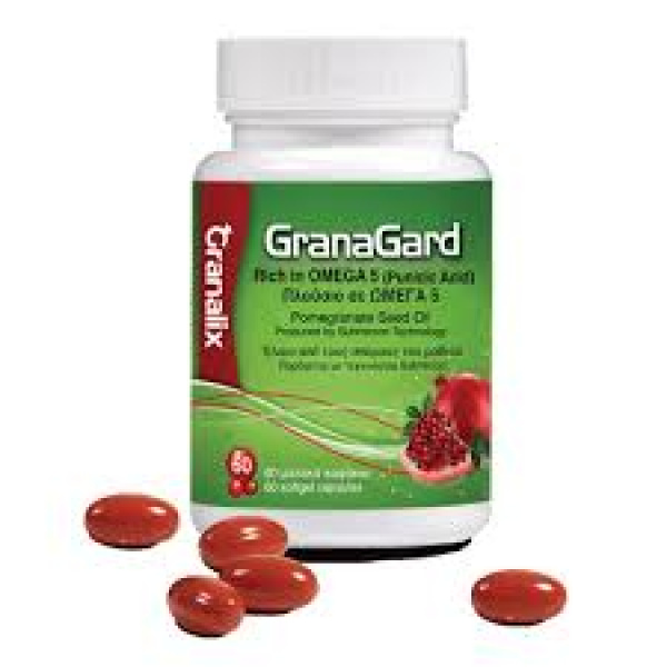 Granalix GranaGard Συμπλήρωμα Διατροφής για την Σωστή Λειτουργία του Εγκεφάλου, 60softgels